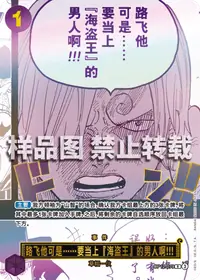 路飞他可是……要当上『海盗王』的男人啊!!! OP12-079_p1 · 异画