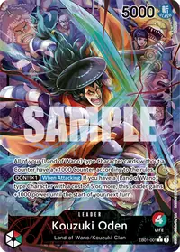 Kouzuki Oden EB01-001_p1 · Arte alternativo