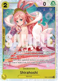 Shirahoshi EB01-057_r1 · Reimpresión