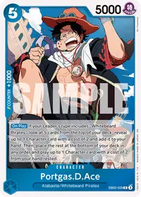 Portgas.D.Ace EB02-028 · Base