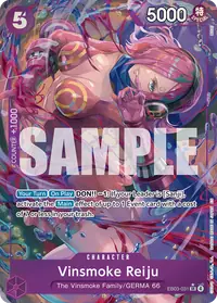 Vinsmoke Reiju EB03-031_p1 · Arte alternativo