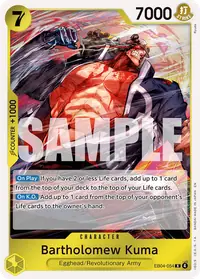 Bartholomew Kuma EB04-054 · Base