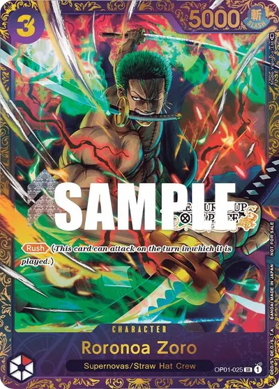 Roronoa Zoro OP01-025_x1