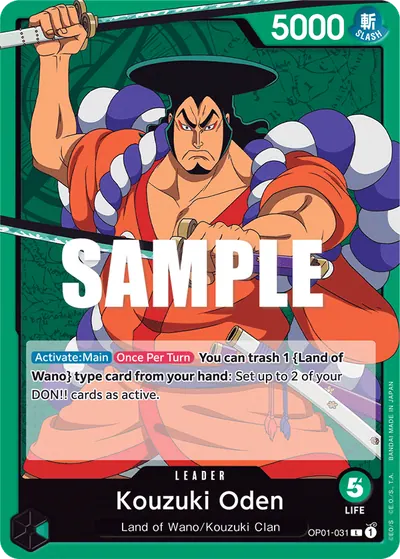 Kouzuki Oden OP01-031