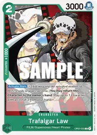 Trafalgar Law OP02-035 · Base