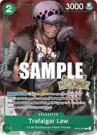 Trafalgar Law OP02-035_p1 · Arte alternativo