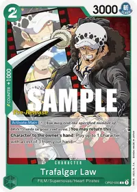 Trafalgar Law OP02-035_x1 · Presentación