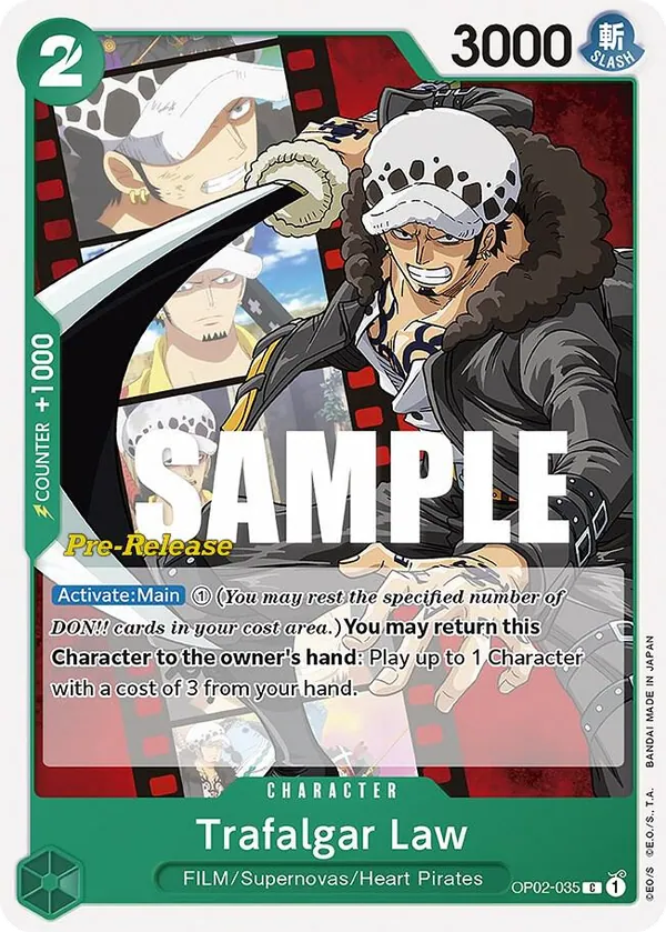 Trafalgar Law OP02-035_x1