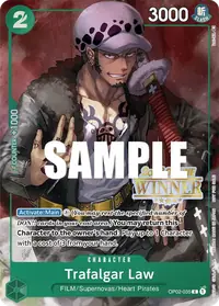 Trafalgar Law OP02-035_x3 · Ganador