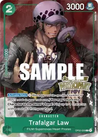 Trafalgar Law OP02-035_x6 · Promo