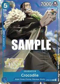 Crocodile OP02-053_x6 · Winner