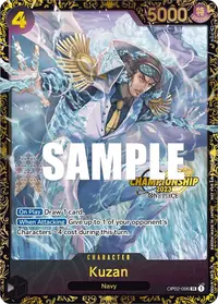 Kuzan OP02-096_ja3 · Vainqueur