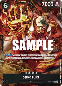 Sakazuki OP02-099_p1 · Illustration alternative