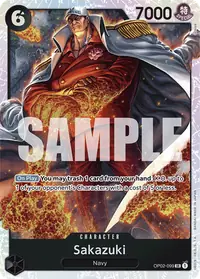 Sakazuki OP02-099_r1 · Réimpression