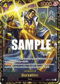 Borsalino OP02-114_ja3 · Ganador