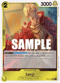 Sanji OP03-102 · Base