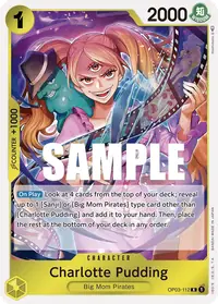 Charlotte Pudding OP03-112 · Base