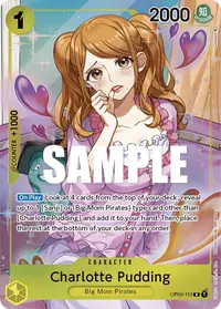 Charlotte Pudding OP03-112_p1 · Illustration alternative