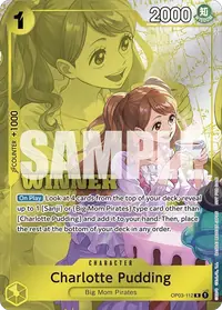 シャーロット・プリン OP03-112_x2 · 優勝記念