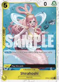 Shirahoshi OP03-116_p5 · Jolly Roger foil