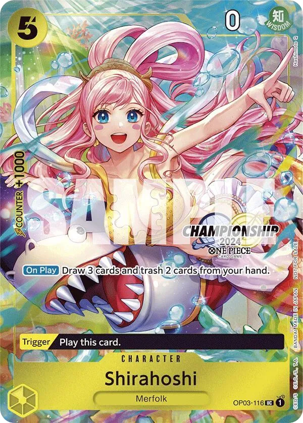 Shirahoshi OP03-116_x4