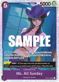 Ms. All Sunday OP04-064 · Base
