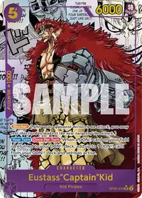 Eustass "Captain" Kidd OP05-074_r2 · Manga