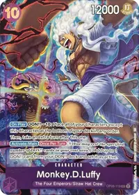 Monkey D. Luffy OP05-119_ja8 · Illustration alternative