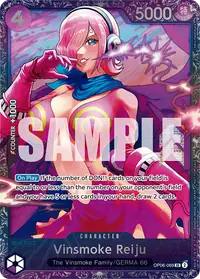 Reiju Vinsmoke OP06-069_p2 · Illustration alternative