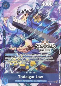 Trafalgar Law OP07-047_x4 · Foil texturée