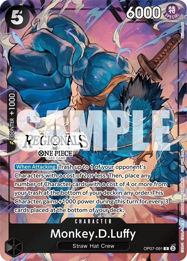 Monkey.D.Luffy OP07-091_p1