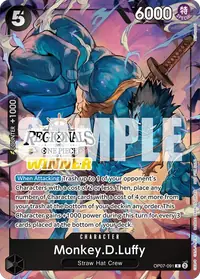 Monkey.D.Luffy OP07-091_x3 · Winner