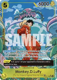 モンキー・D・ルフィ OP07-109 パラレル 相場・価格とイラスト違い