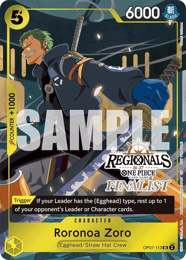 Roronoa Zoro OP07-113_x3