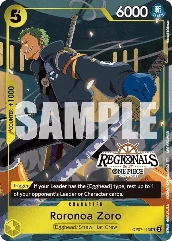 Roronoa Zoro OP07-113_x4