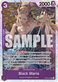 Black Maria OP08-074 · Base