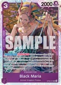Black Maria OP08-074_r1 · Reimpresión