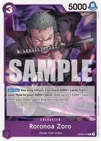 Roronoa Zoro OP09-076 · Base