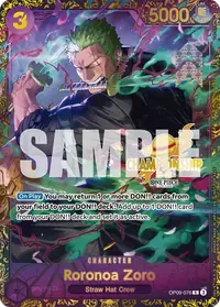 Roronoa Zoro OP09-076_p1 · Ganador