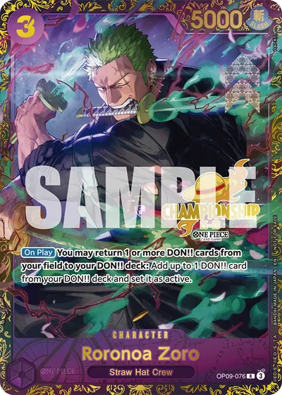 Roronoa Zoro OP09-076_p1