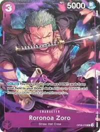 Roronoa Zoro OP09-076_x1 · Promo