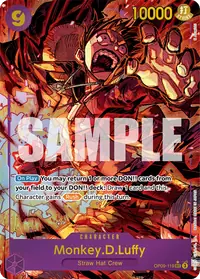 Monkey.D.Luffy OP09-119_p1 · Arte alternativo
