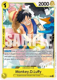 Monkey.D.Luffy OP10-111_r1 · Reimpresión
