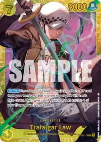 Trafalgar Law OP10-119_r1 · Reprint
