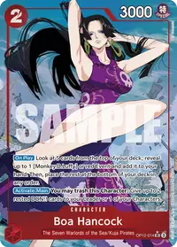 Boa Hancock OP12-014_p1 · Arte alternativo