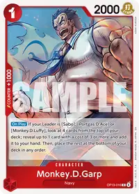 Monkey.D.Garp OP13-016 · Base