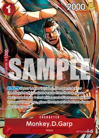 Monkey.D.Garp OP13-016_p1 · Arte alternativo