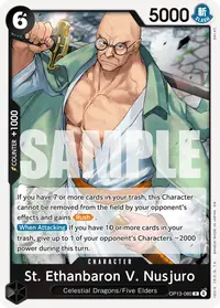 St. Ethanbaron V. Nusjuro OP13-080 · Base