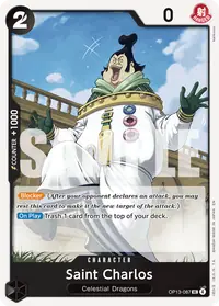 Saint Charlos OP13-087 · Base