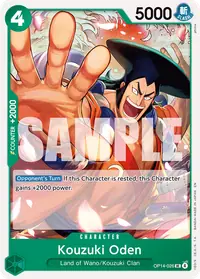 Kouzuki Oden OP14-026 · Base